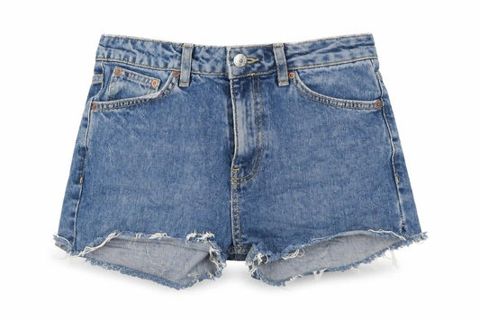 Womens UK Size 6 Topshop Regular Fit Hot Pants Shorts