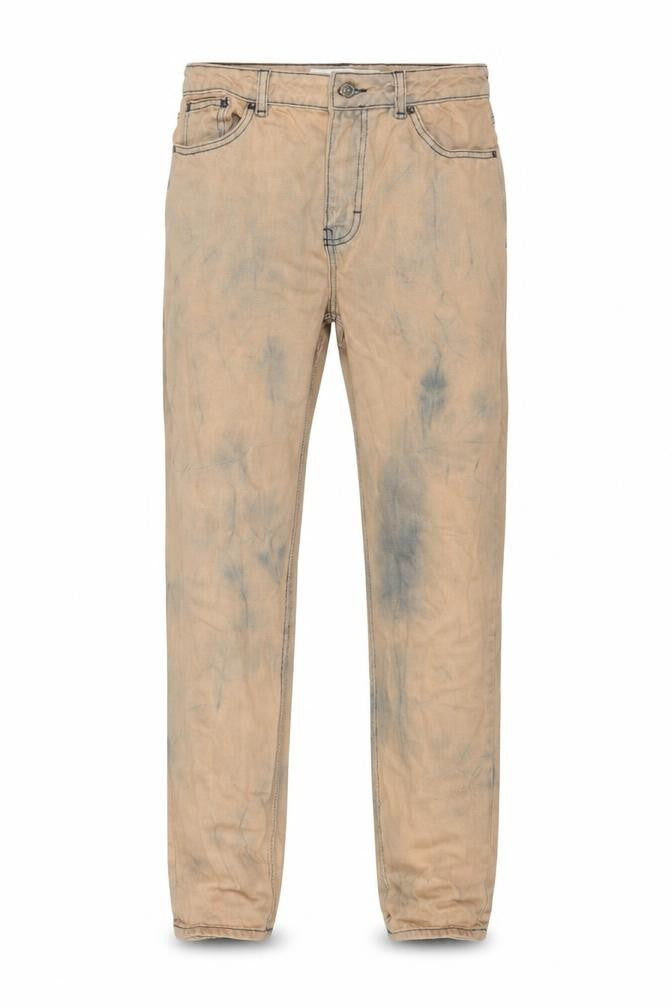 Mens UK Size 28 in Topshop Regular Fit Straight Orange Jeans