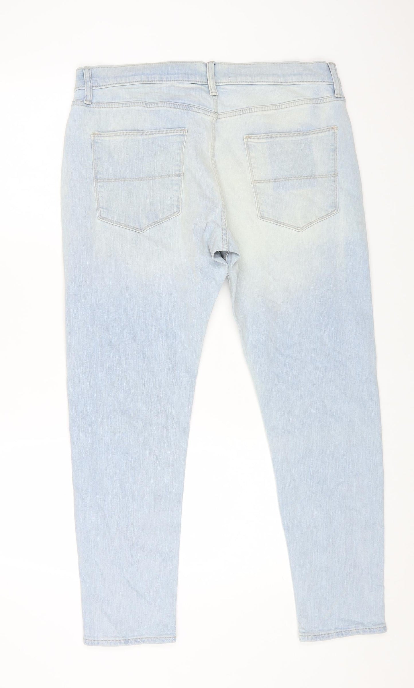 Womens UK Size 36 in Marks and Spencer Regular Fit Straight Blue Jeans