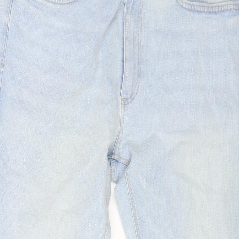 Womens UK Size 36 in Marks and Spencer Regular Fit Straight Blue Jeans