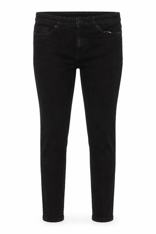 Womens UK Size S Peacocks Regular Fit Skinny Black Jeans