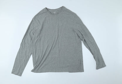 Mens UK Size M Marks and Spencer Grey Pullover Sweatshirt
