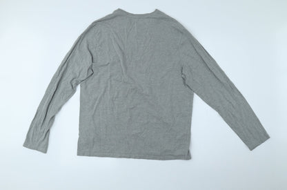 Mens UK Size M Marks and Spencer Grey Pullover Sweatshirt