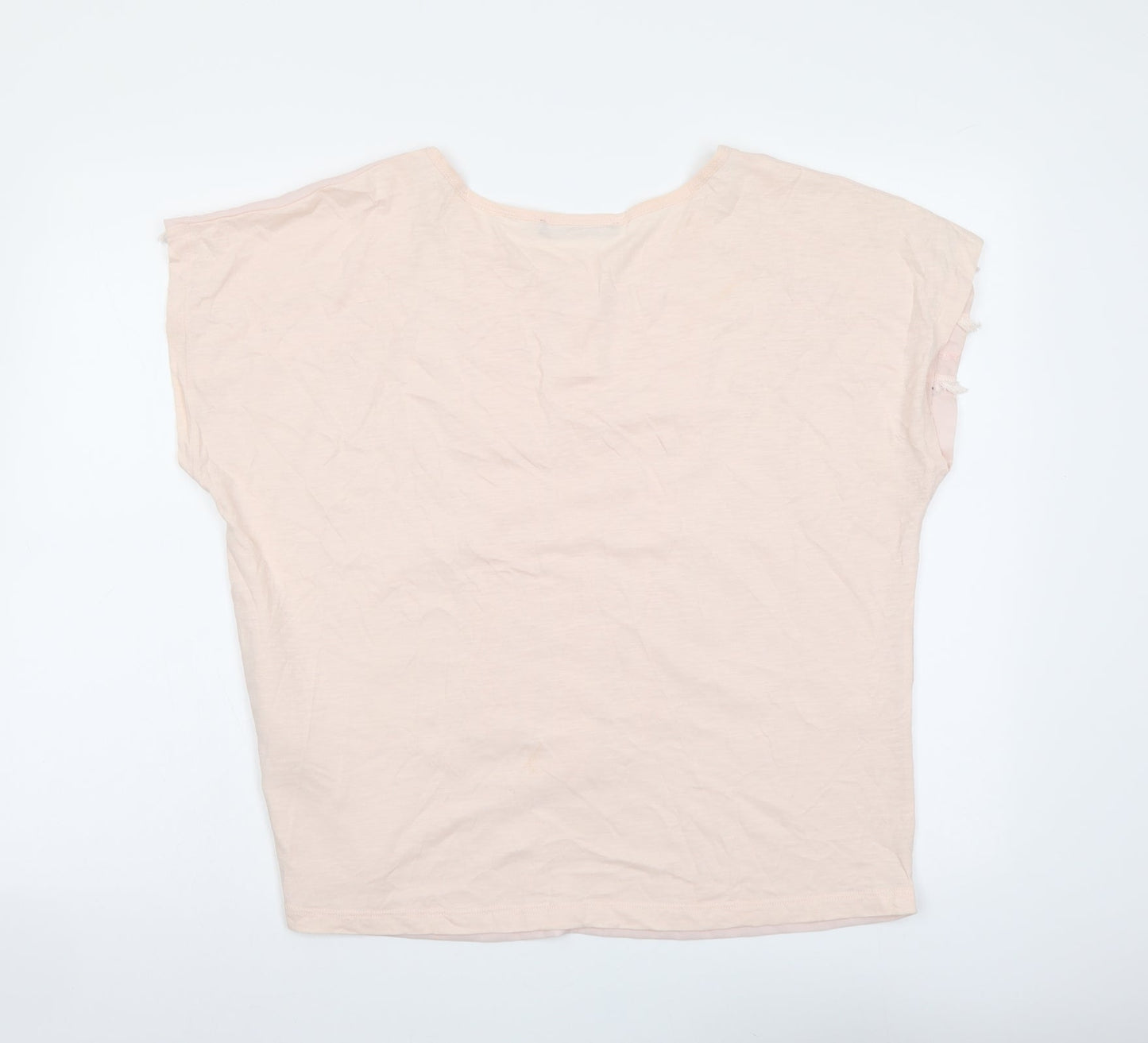 Womens UK Size 12 Marks and Spencer Pink Basic Polo