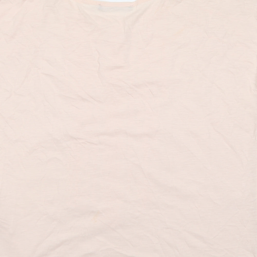 Womens UK Size 12 Marks and Spencer Pink Basic Polo