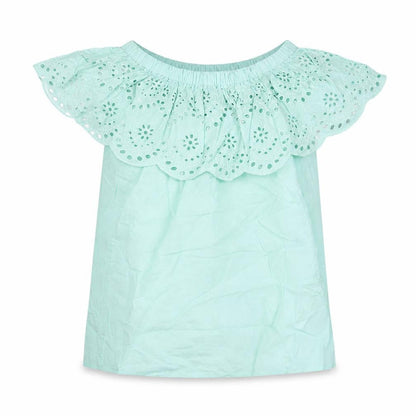 Womens UK Size 4 Atmosphere Blue Basic Blouse