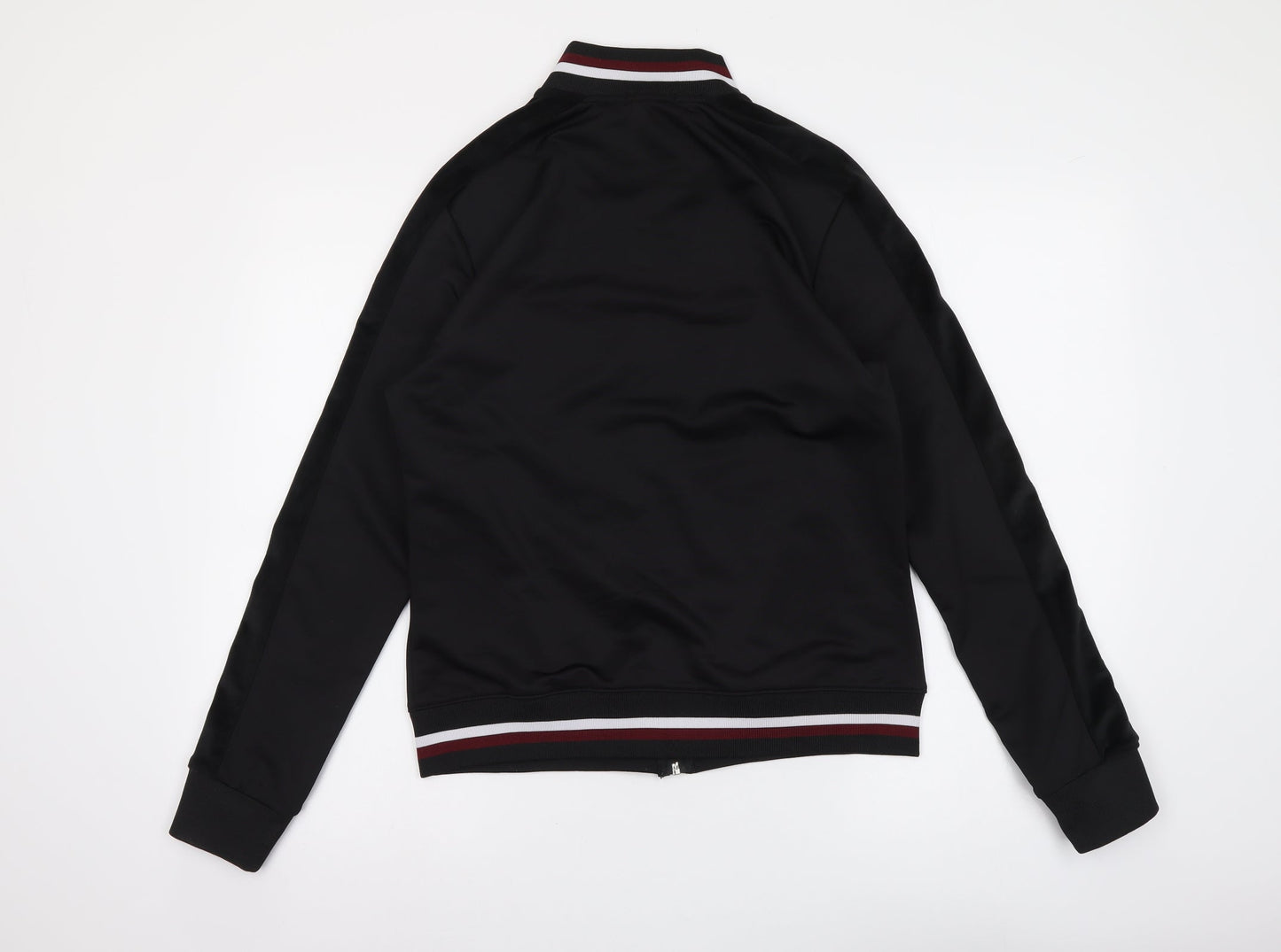 Project X Paris Womens Black Polyester Full Zip Sweatshirt Size L Zip