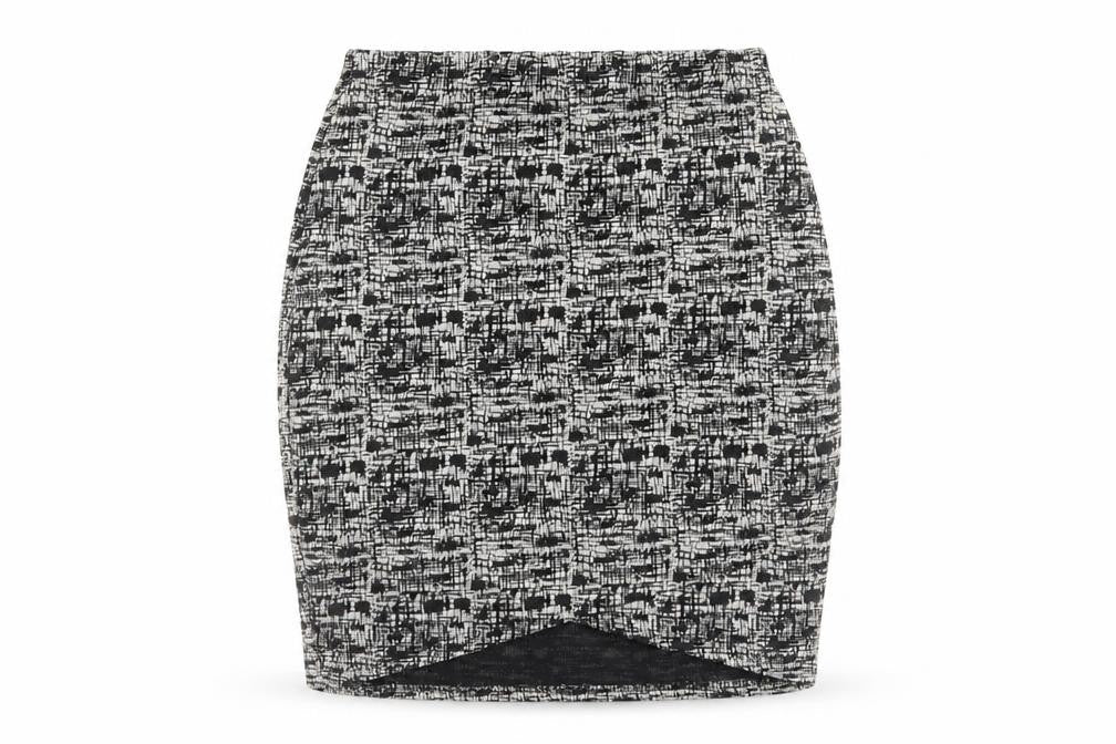 Womens UK Size 6 Miss Selfridge Mini Jersey Skirt