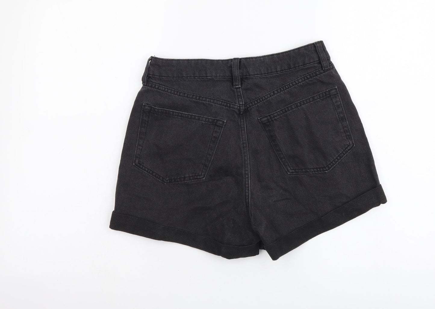 Womens UK Size XS H&M Regular Fit Mom Shorts