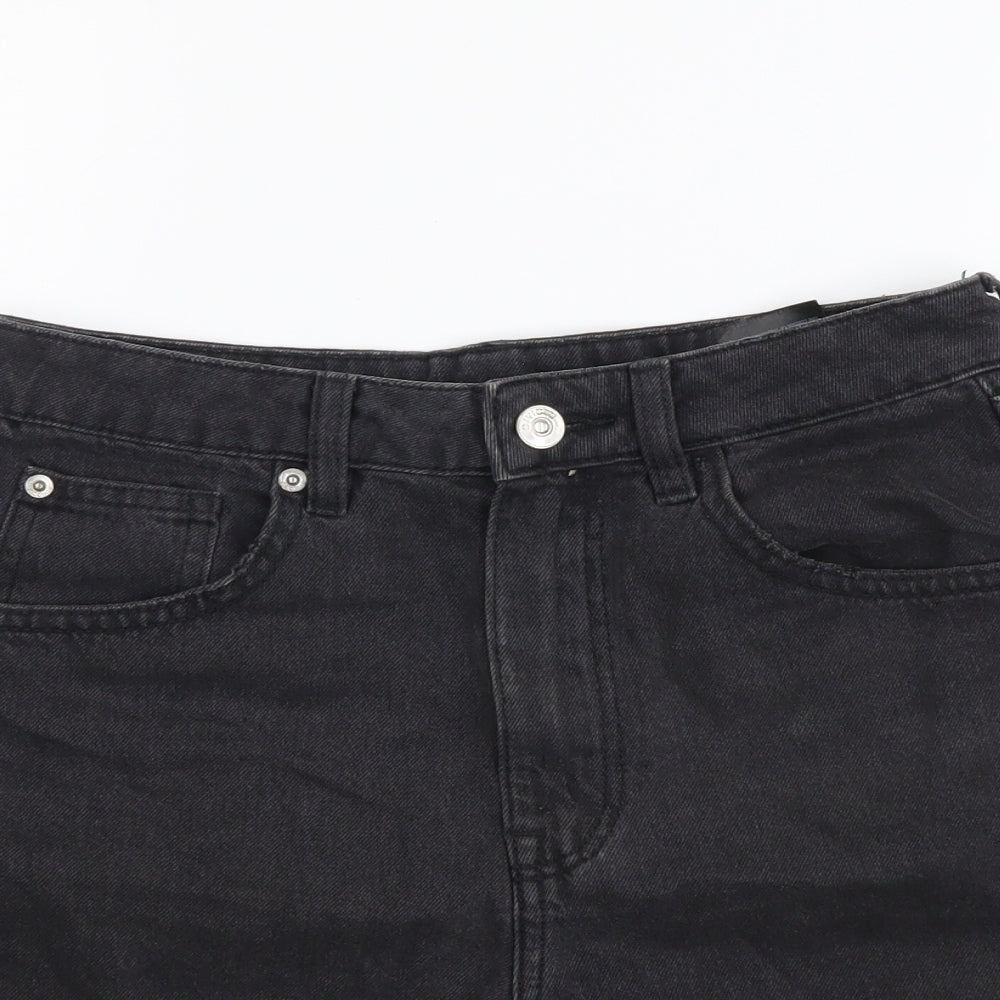 Womens UK Size XS H&M Regular Fit Mom Shorts