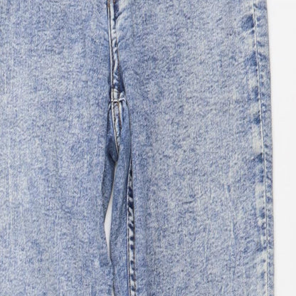 Womens UK Size M H&M Regular Fit Skinny Blue Jeans