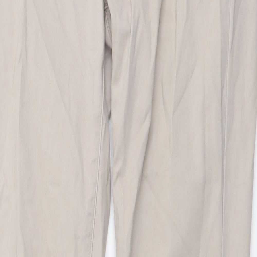 Womens UK Size 28 in Preworn Regular Fit Skinny Beige Jeans