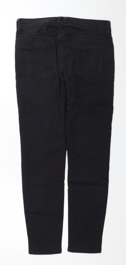 Womens UK Size 10 Marks and Spencer Regular Fit Skinny Black Jeans