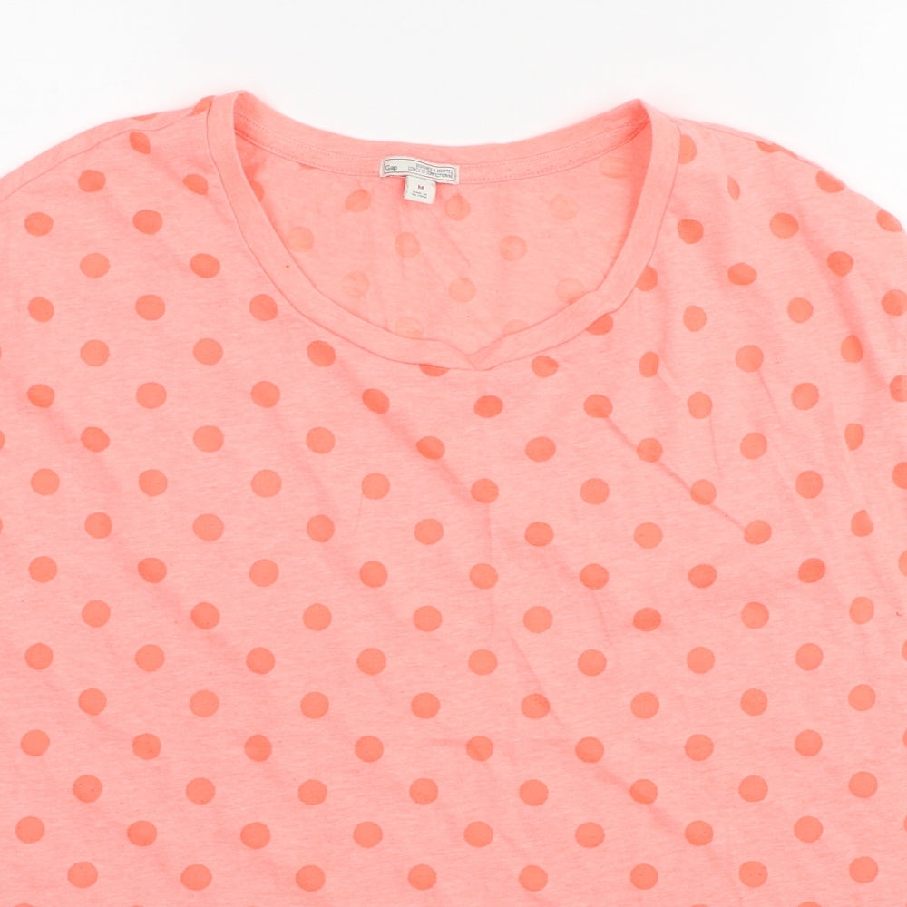 Womens UK Size M Gap Pink Basic T-Shirt