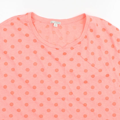 Womens UK Size M Gap Pink Basic T-Shirt