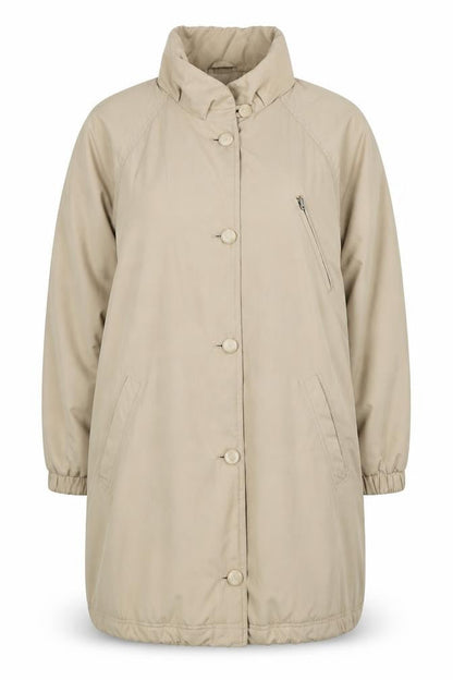 Womens UK Size 14 Marks and Spencer Beige Trench Coat