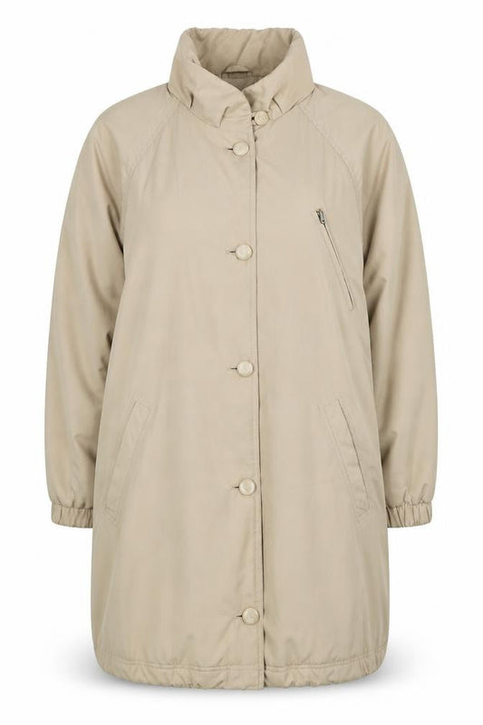 Womens UK Size 14 Marks and Spencer Beige Trench Coat