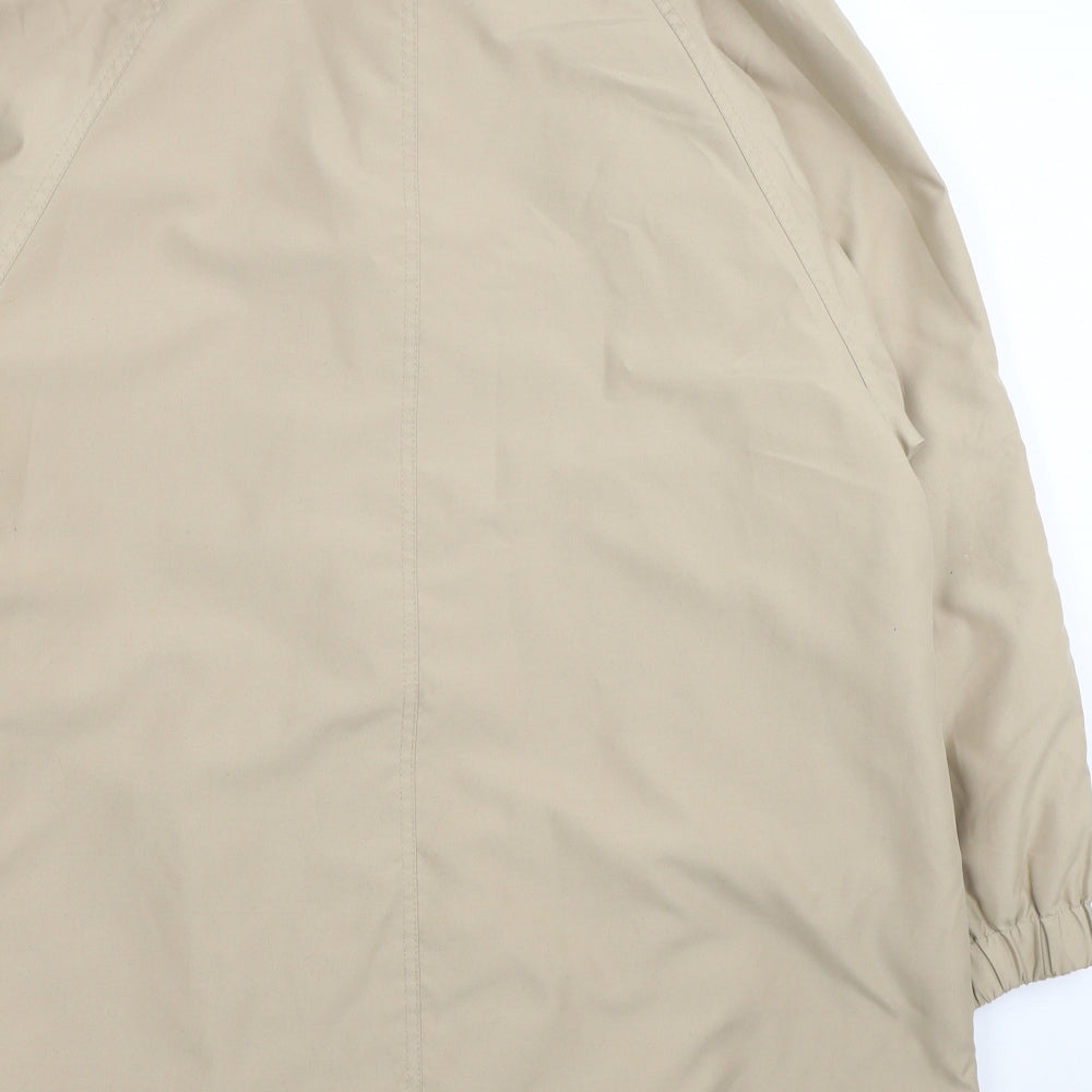 Womens UK Size 14 Marks and Spencer Beige Trench Coat