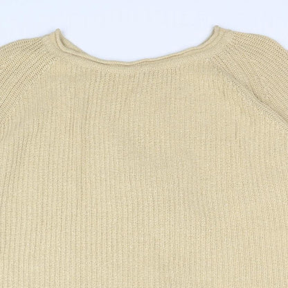 Womens UK Size 12 NEXT Beige Pullover Jumper