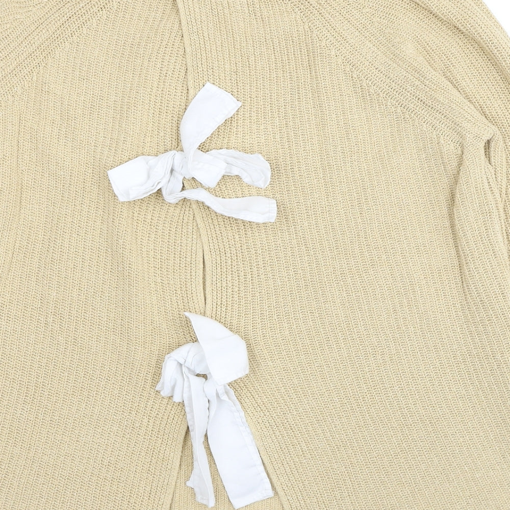 Womens UK Size 12 NEXT Beige Pullover Jumper