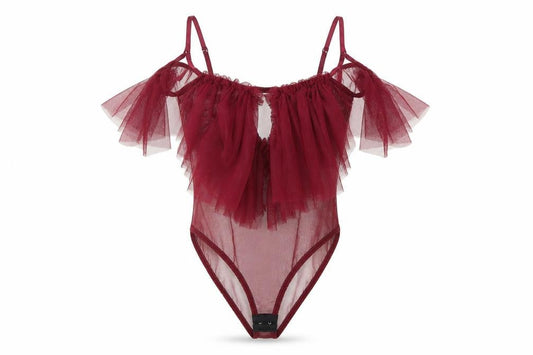 Womens UK Size M Just Your Outfit One-Piece Purple Bodysuit