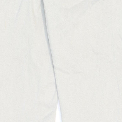 Marks and Spencer Mens Grey Lyocell Skinny Jeans Size 30 in L33 in Regular Zip