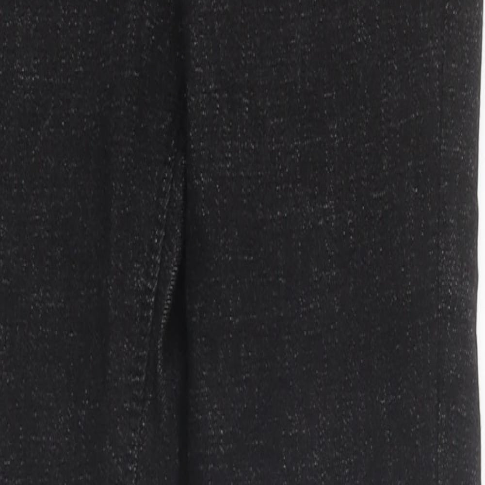 Womens UK Size 26 in Preworn Regular Fit Skinny Black Jeans