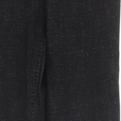 Womens UK Size 26 in Preworn Regular Fit Skinny Black Jeans
