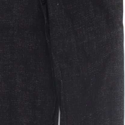 Womens UK Size 26 in Preworn Regular Fit Skinny Black Jeans