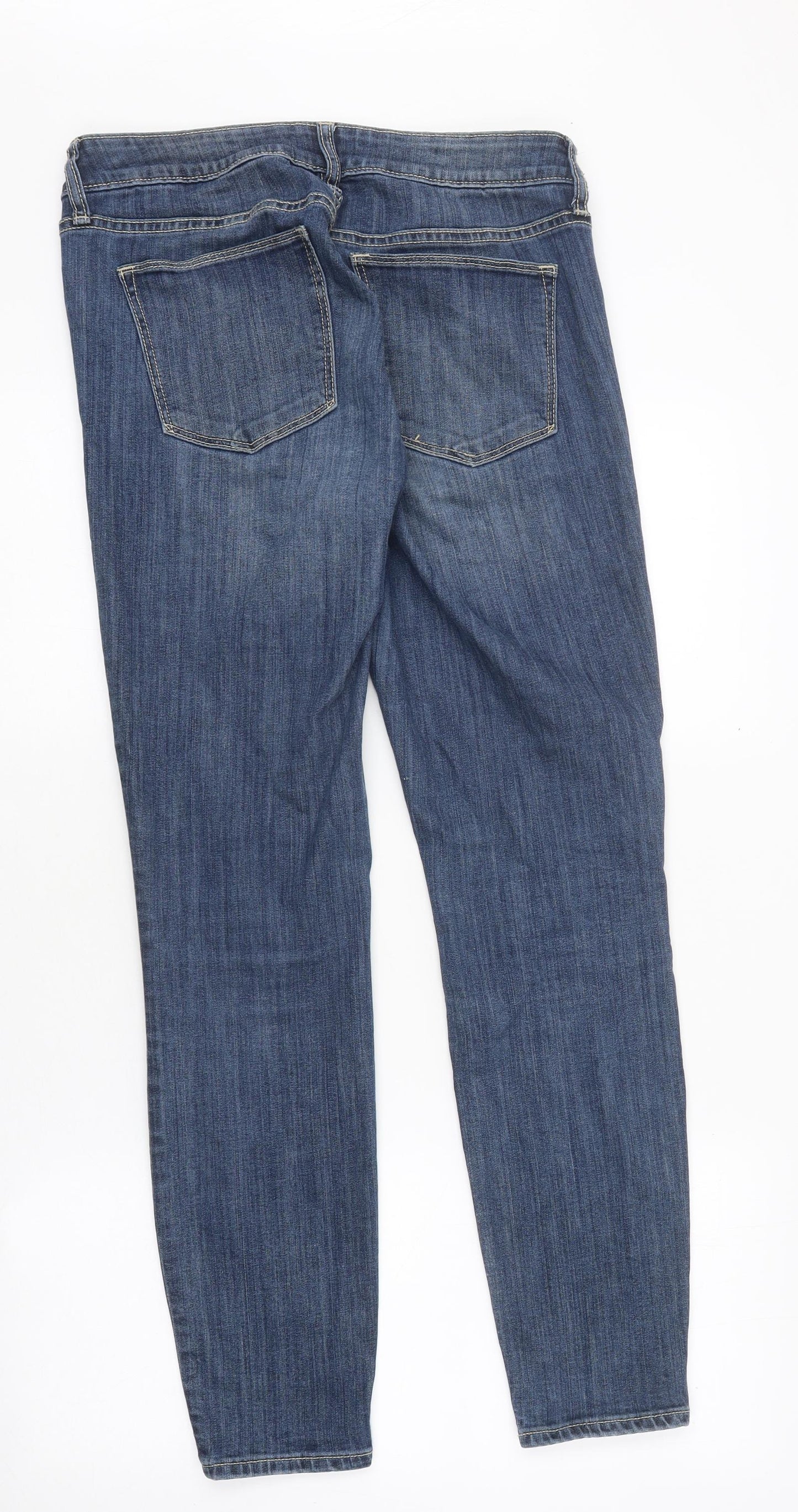 Gap Mens Blue Cotton Skinny Jeans Size 27 in L27 in Regular Zip