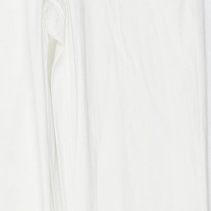Womens UK Size 10 Marks and Spencer Regular Fit Skinny White Jeans