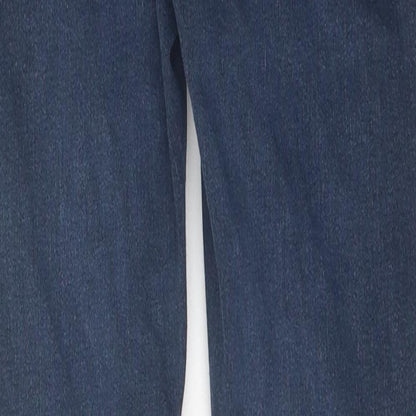 ASOS Womens Blue 100% Cotton Skinny Jeans Size 26 in L29 in Regular Zip