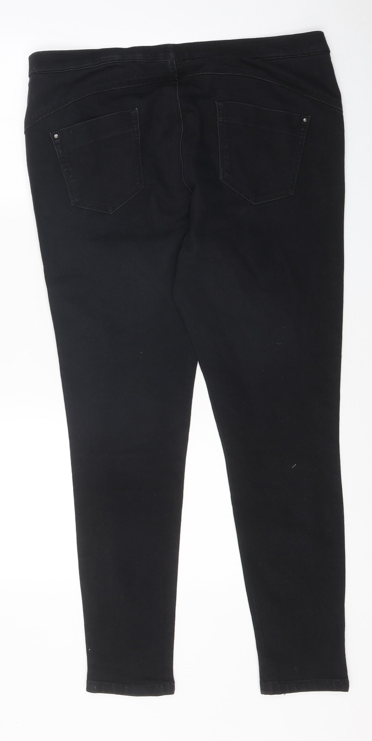 Womens UK Size 36 in Preworn Regular Fit Jegging Black Jeans