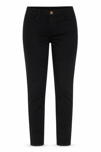 Womens UK Size 12 H&M Regular Fit Skinny Black Jeans