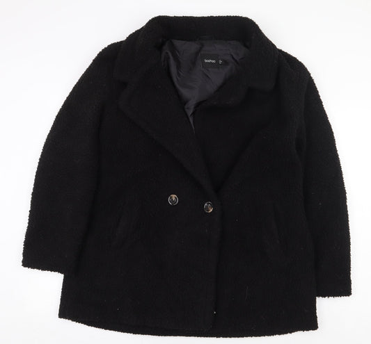 Womens UK Size 12 Boohoo Black Jacket