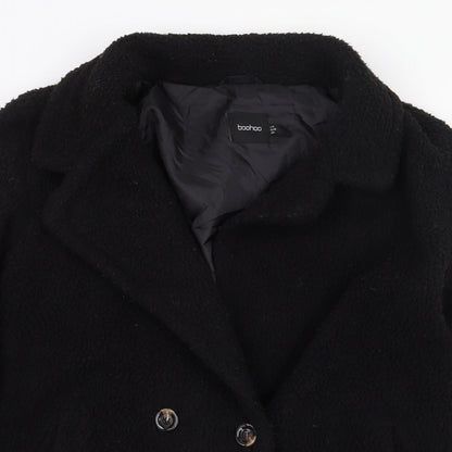 Womens UK Size 12 Boohoo Black Jacket