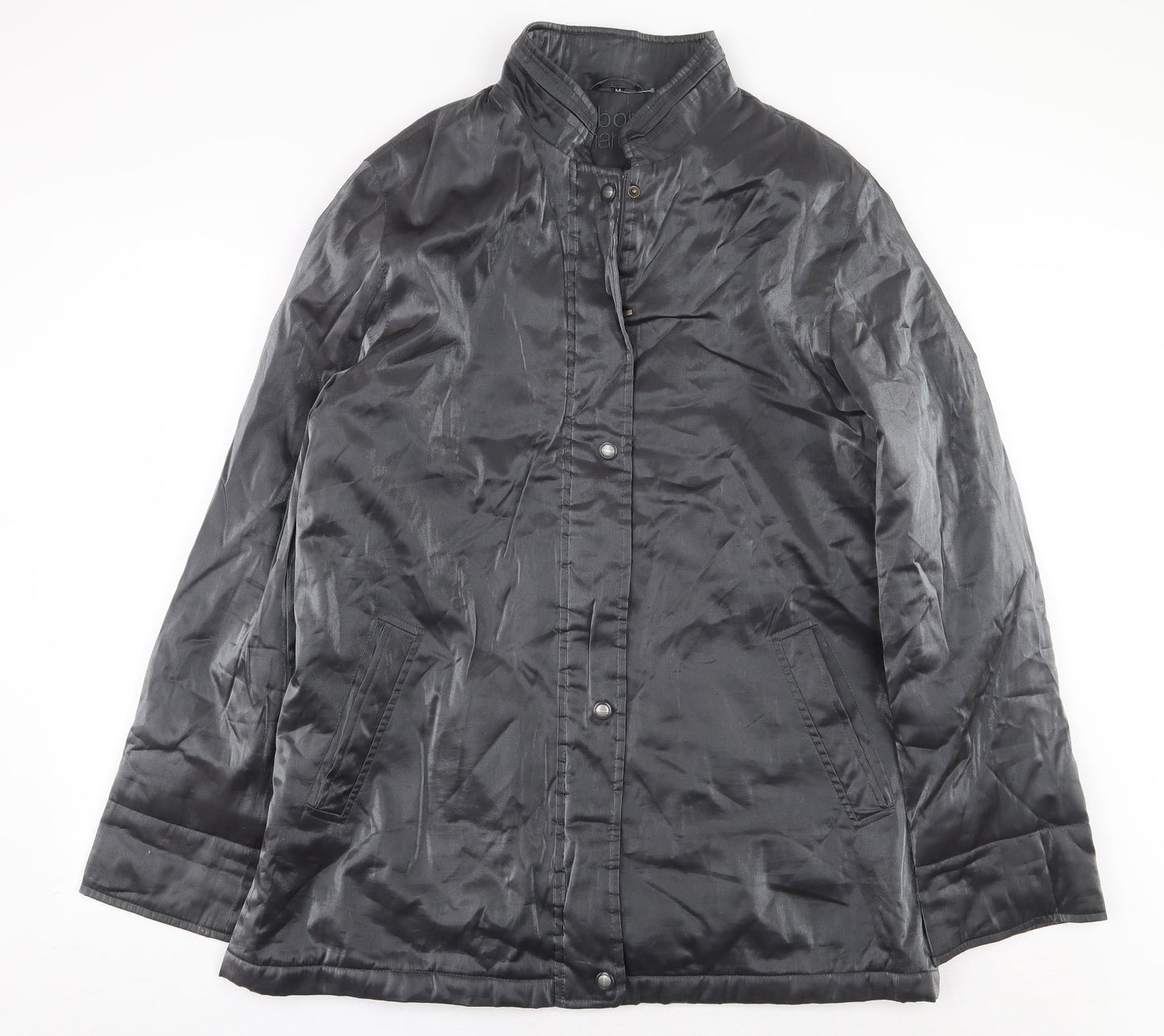 Womens UK Size M Bonmarché Grey Rain Coat