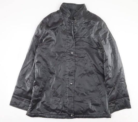 Womens UK Size M Bonmarché Grey Rain Coat