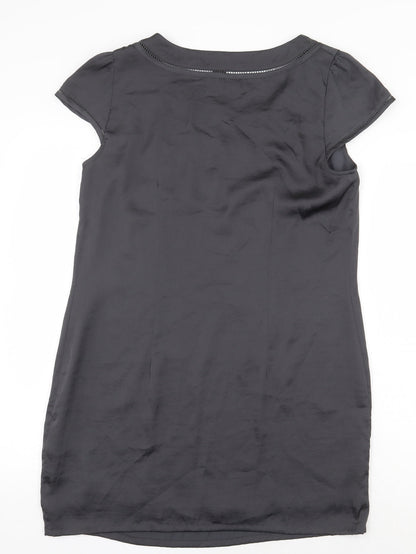 Womens UK Size 12 H&M Grey Basic Blouse