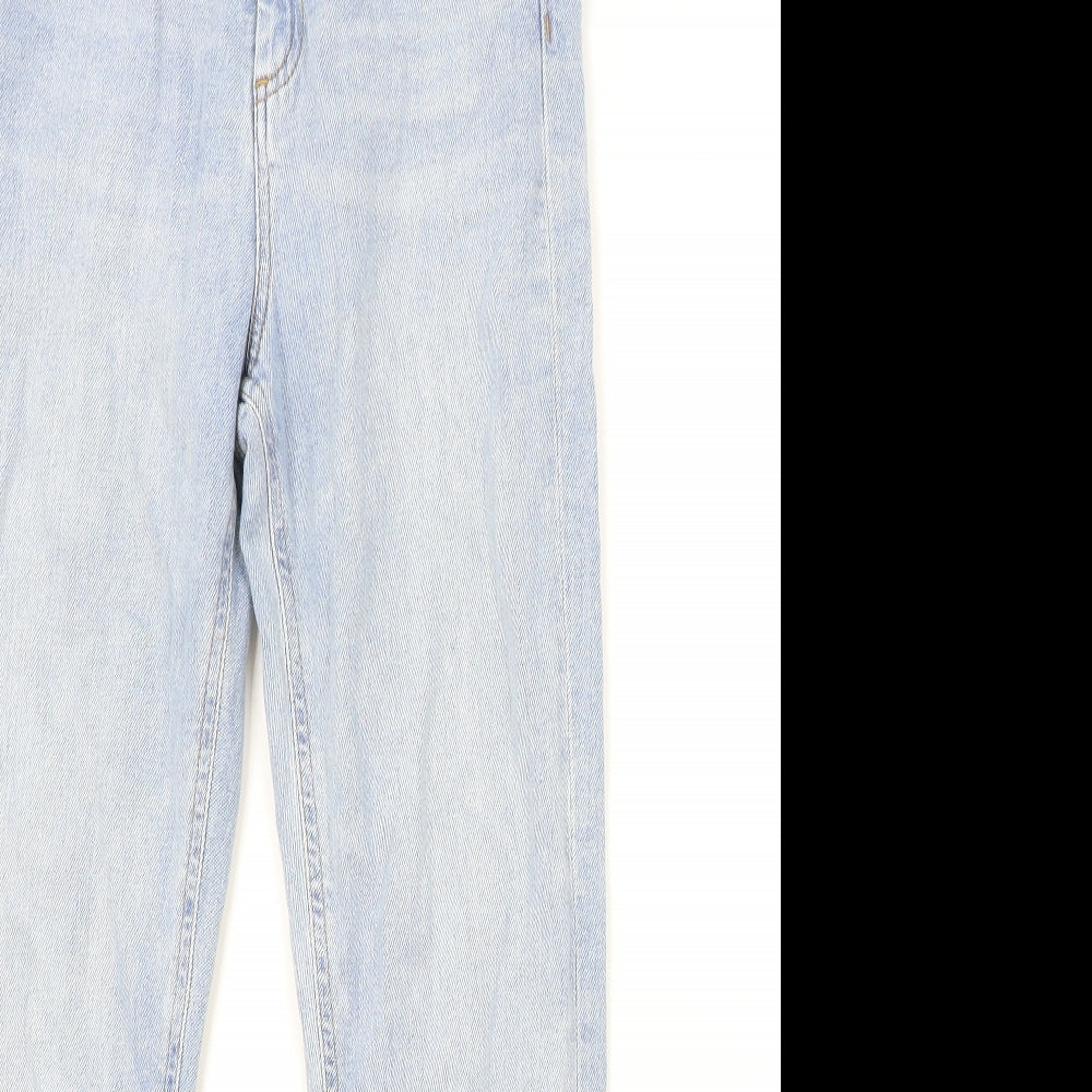 ASOS Mens Blue Cotton Skinny Jeans Size 26 in L30 in Regular Zip