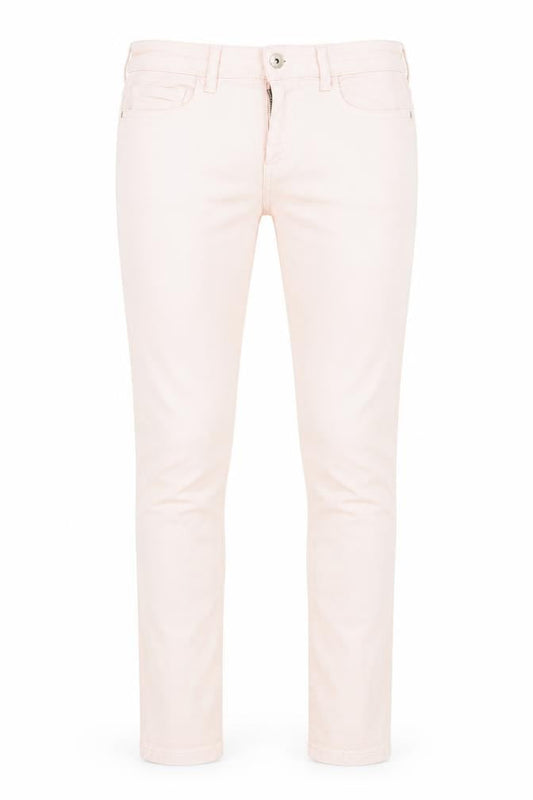 Womens UK Size 8 Blue 73 Regular Fit Skinny Pink Jeans