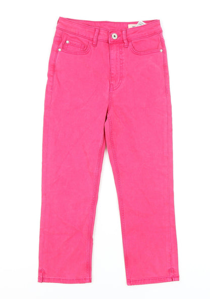 Womens UK Size 6 Marks and Spencer Regular Fit Skinny Pink Jeans