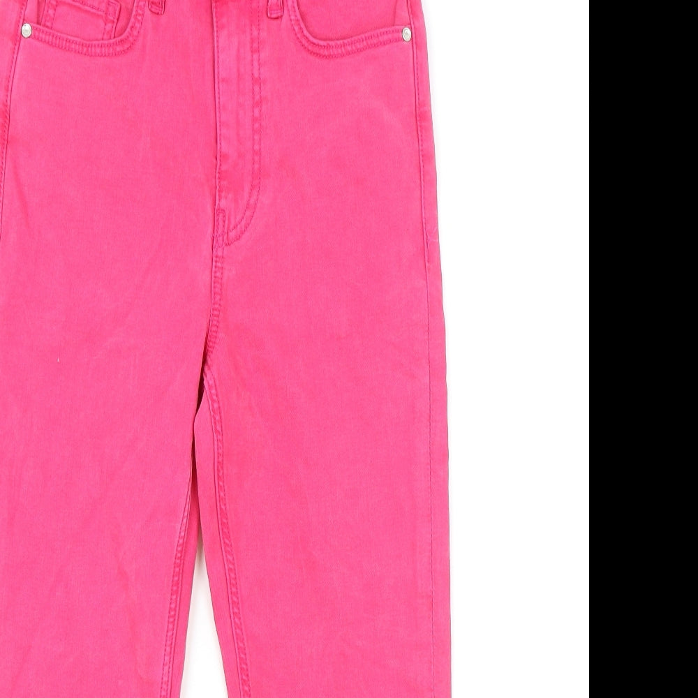 Womens UK Size 6 Marks and Spencer Regular Fit Skinny Pink Jeans