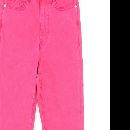 Womens UK Size 6 Marks and Spencer Regular Fit Skinny Pink Jeans