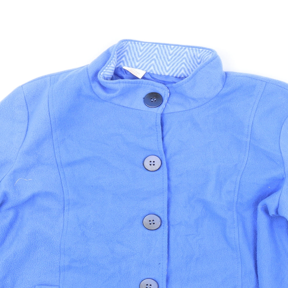 Womens UK Size L Anne De Lancay Blue Jacket