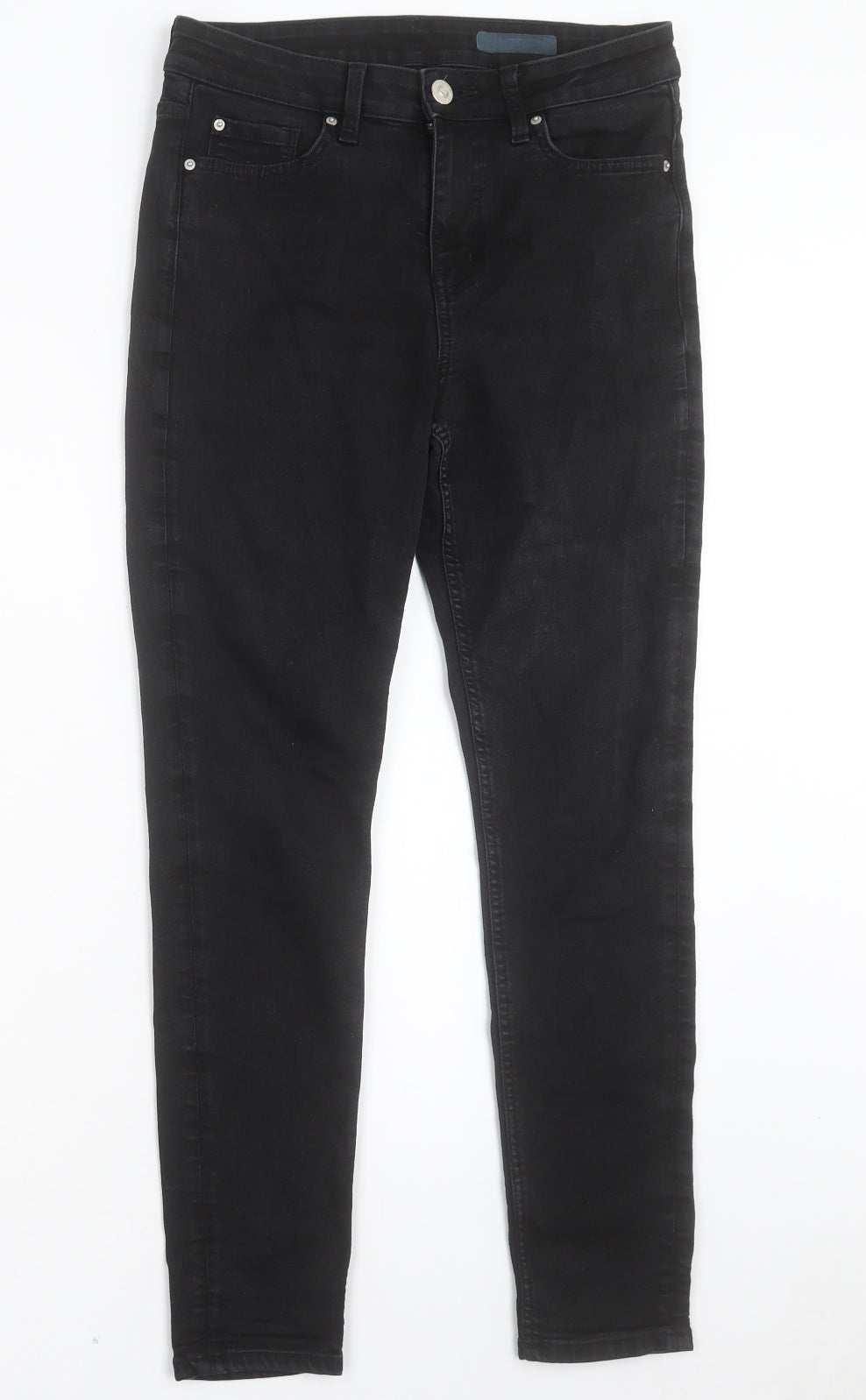 Womens UK Size 30 in Marks and Spencer Regular Fit Skinny Black Jeans
