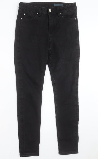 Womens UK Size 30 in Marks and Spencer Regular Fit Skinny Black Jeans