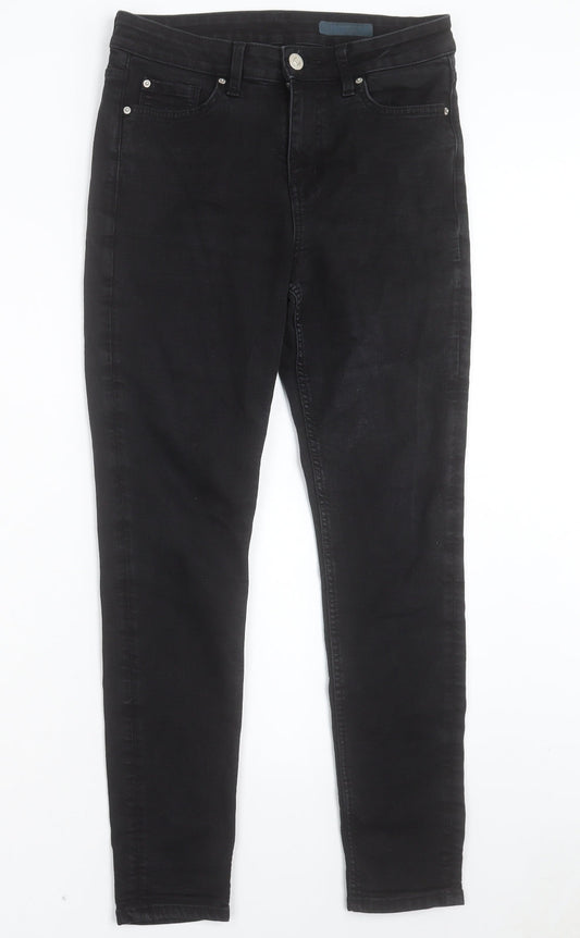 Womens UK Size 30 in Marks and Spencer Regular Fit Skinny Black Jeans