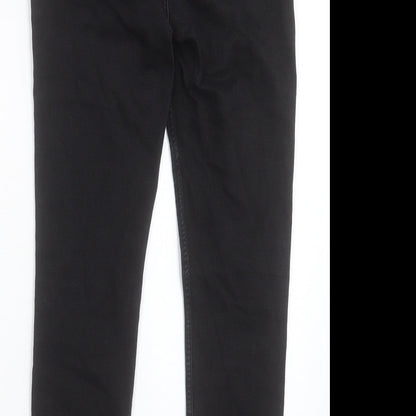 Womens UK Size 30 in Marks and Spencer Regular Fit Skinny Black Jeans