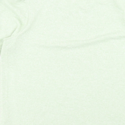 Womens UK Size 14 M&Co Green Basic T-Shirt
